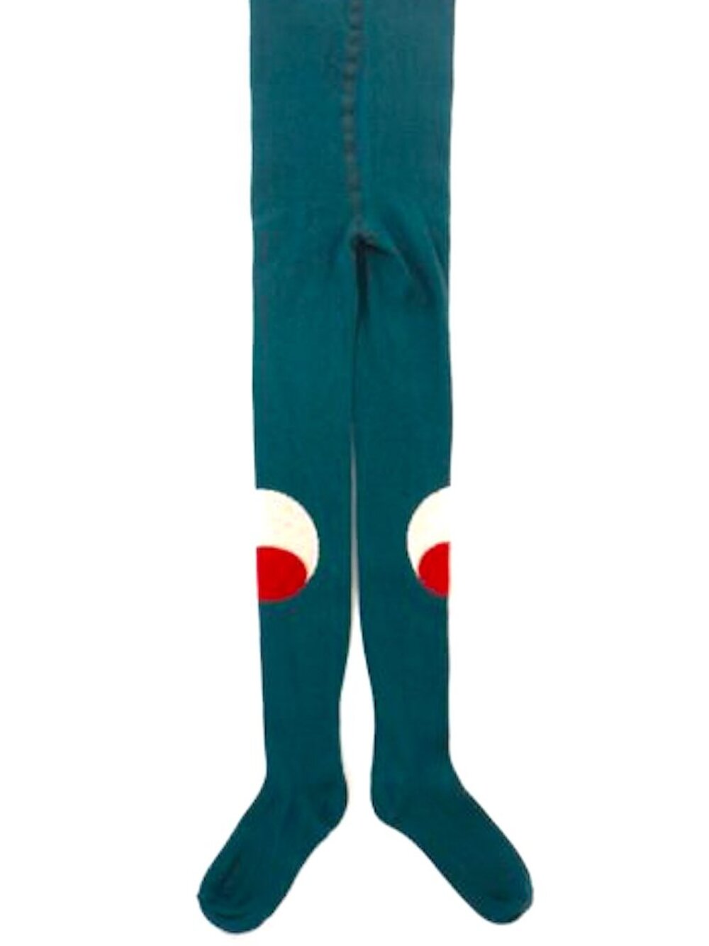 HTF EUC Bobo Choses Green Eye Tights Size 16-18